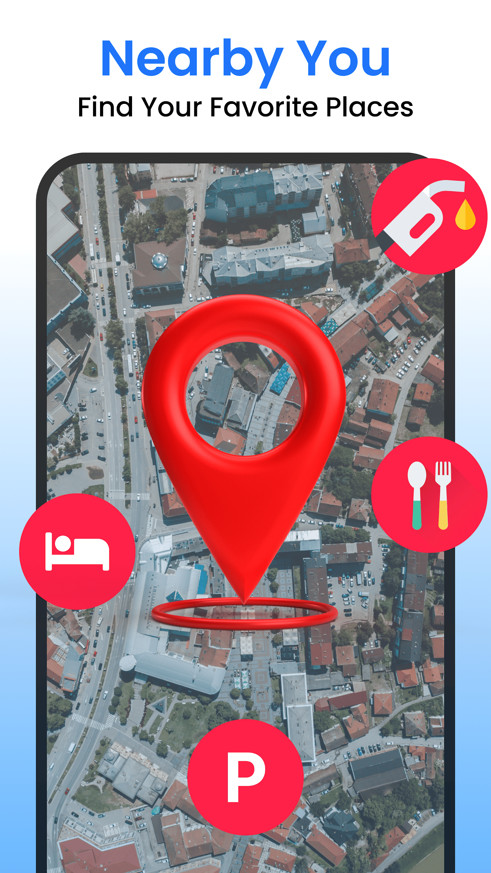 اسکرین شات 6 برنامه Live Satellite View & GPS Map
