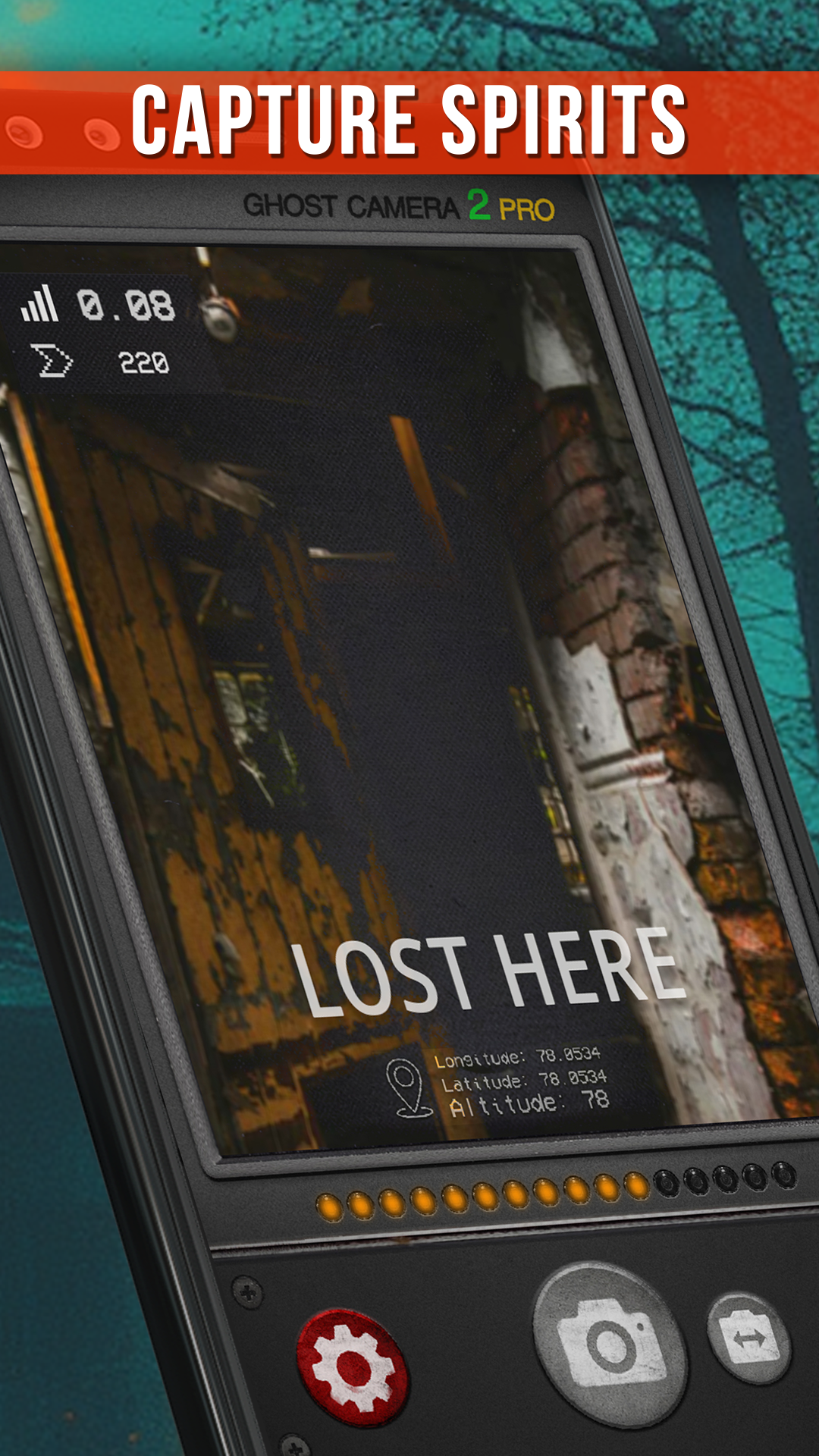 اسکرین شات 4 برنامه Ghost Camera - Talk to Spirits