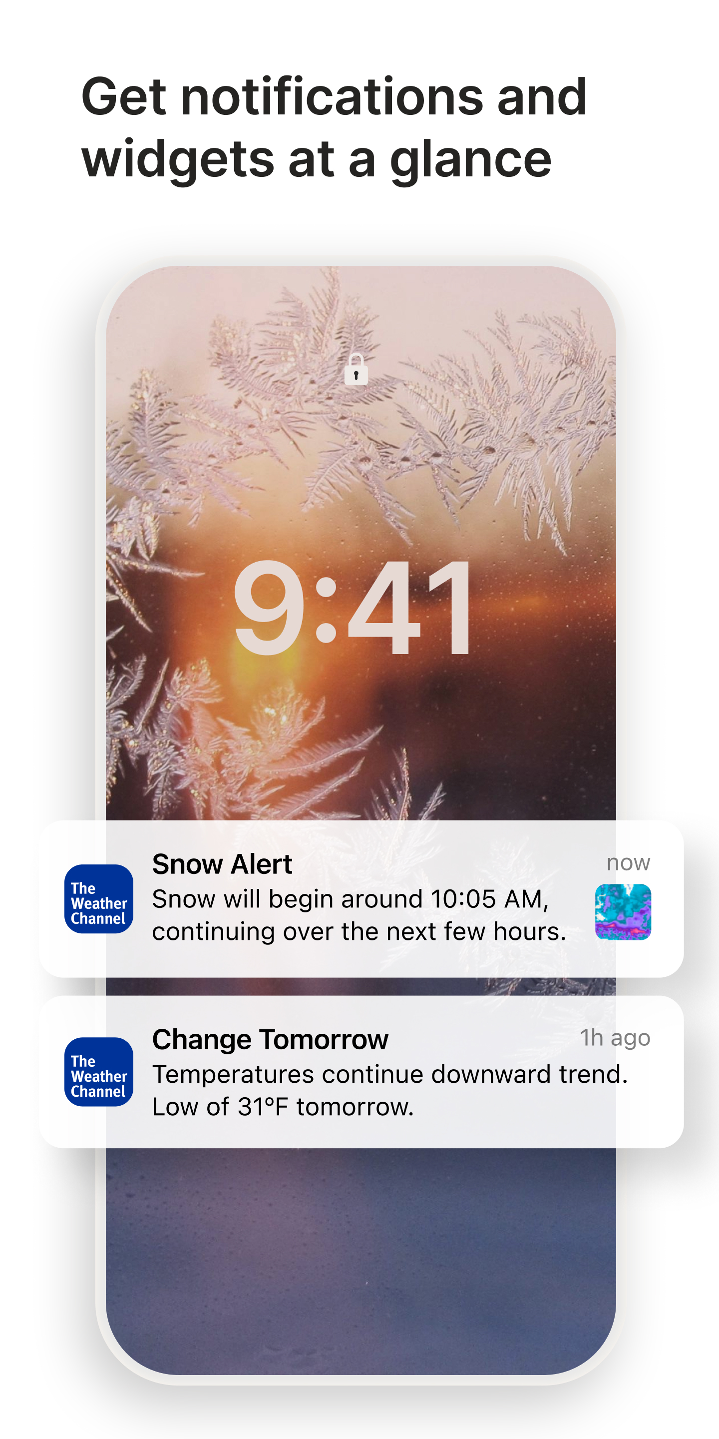 اسکرین شات 2 برنامه The Weather Channel - Radar