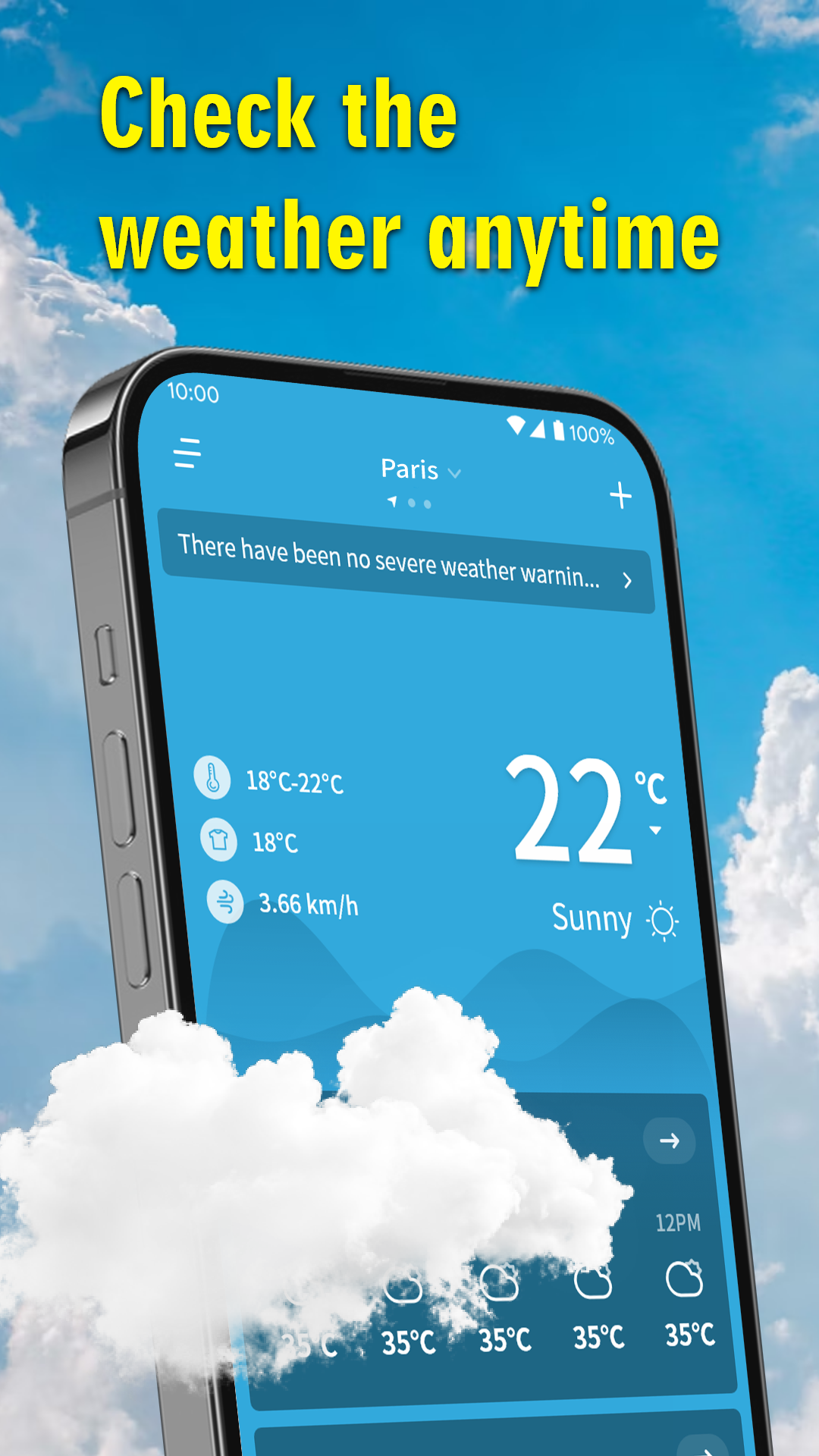 اسکرین شات 1 برنامه Weather Trip