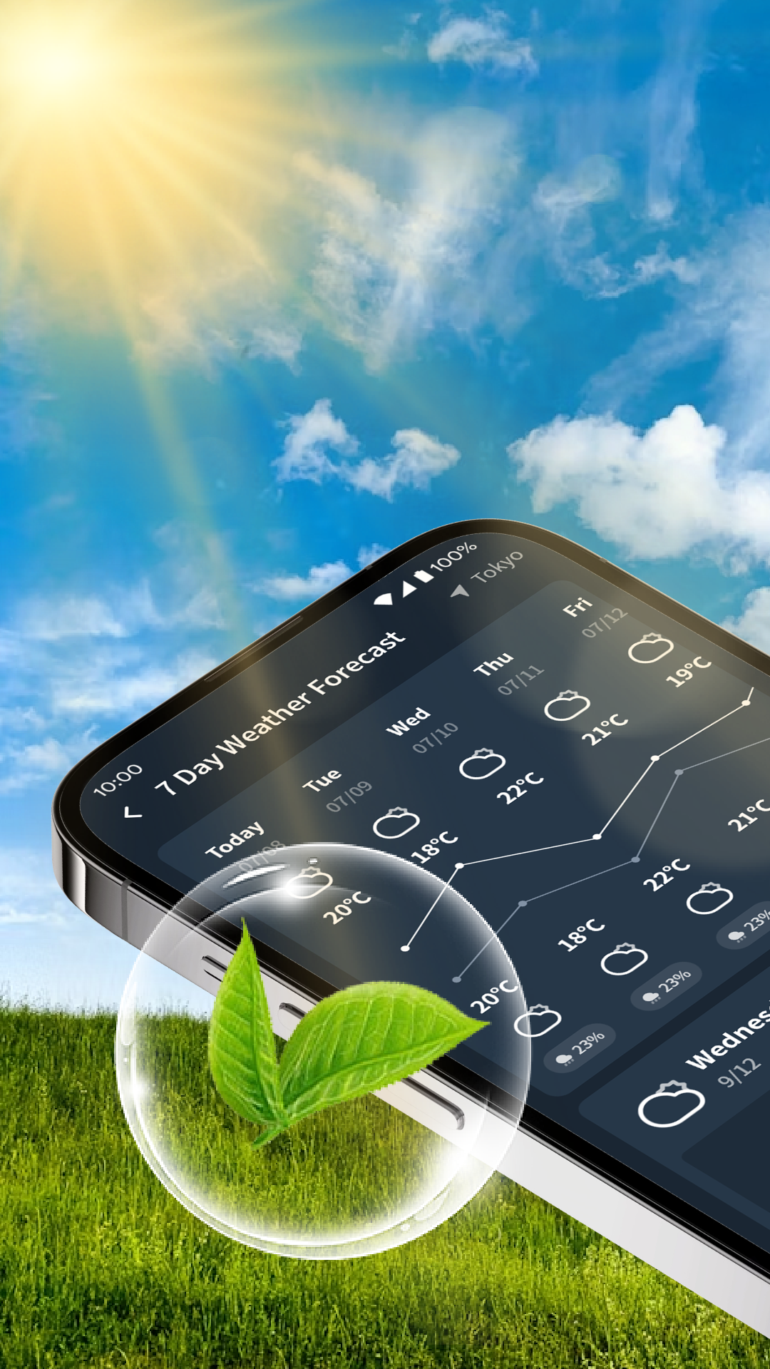 اسکرین شات 2 برنامه Weather Trip