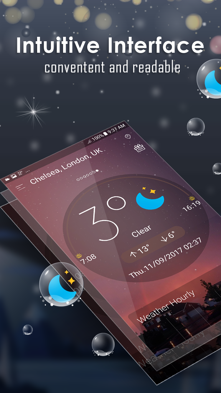 اسکرین شات 3 برنامه Daily weather forecast
