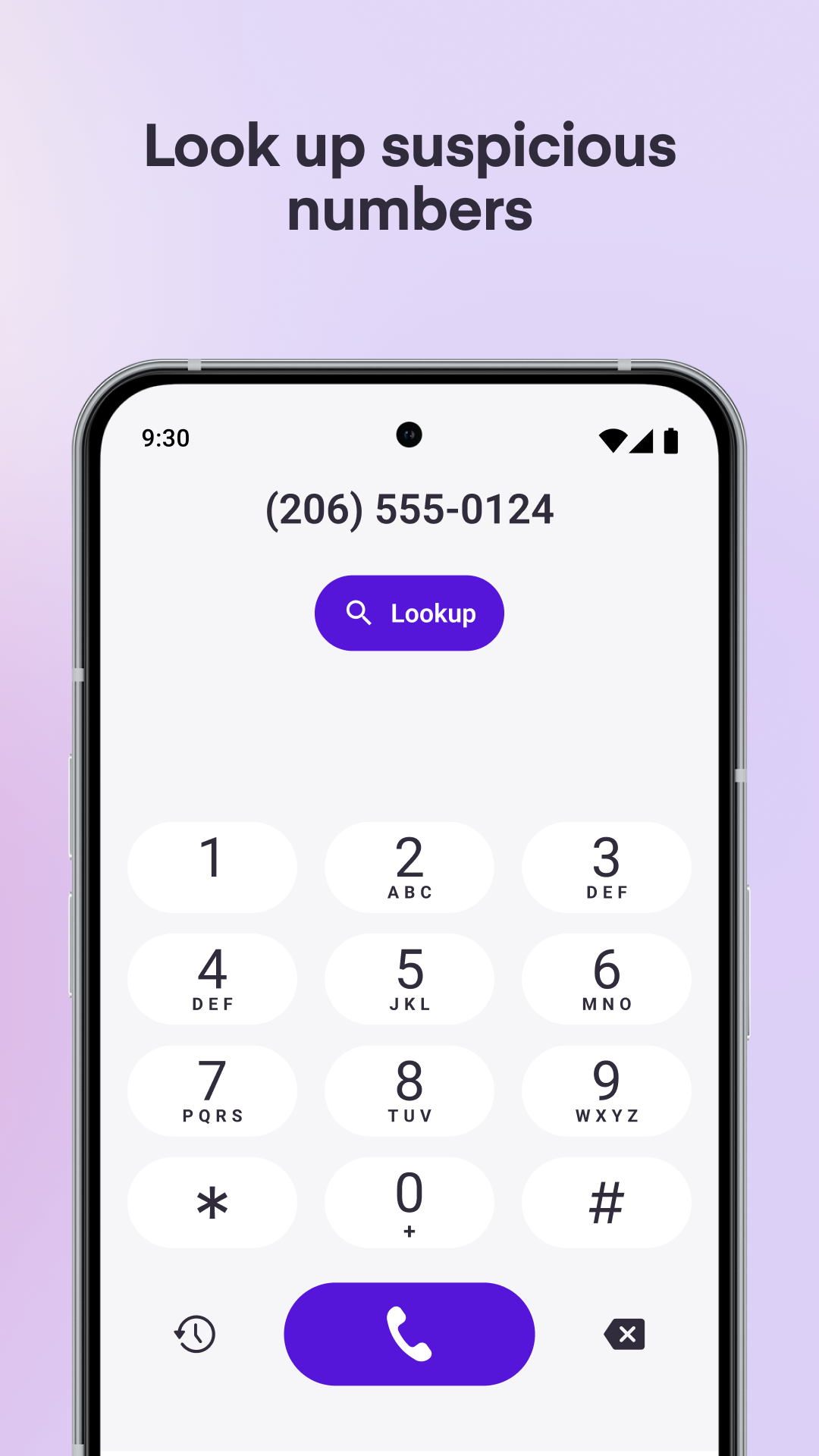 اسکرین شات 6 برنامه Hiya: Spam Blocker & Caller ID
