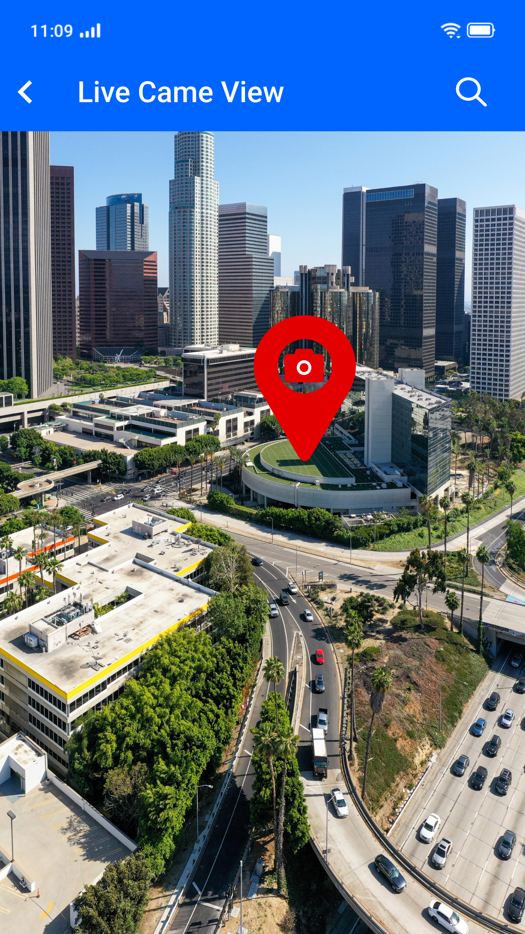اسکرین شات 1 برنامه Live Street Camera View