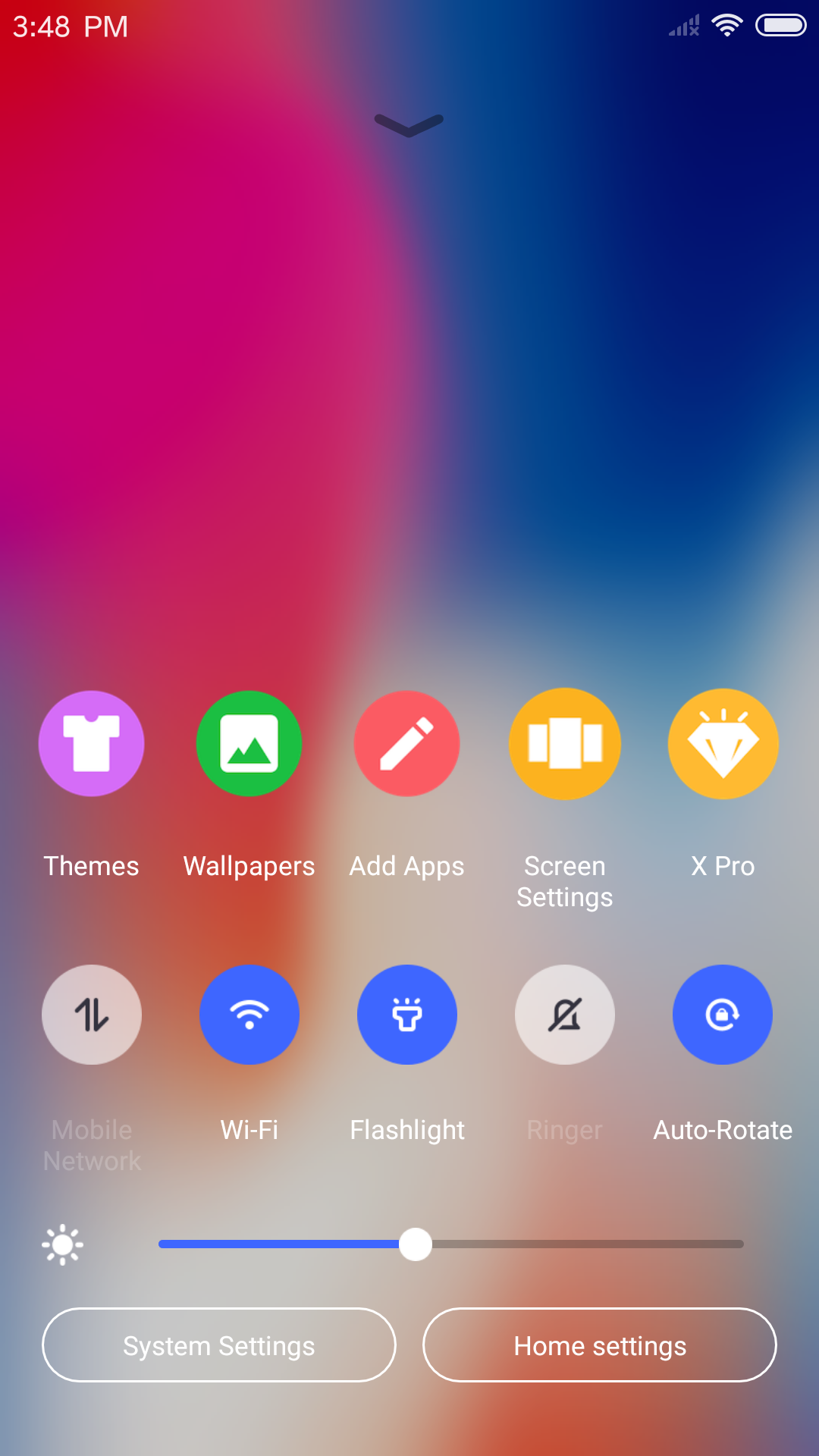 اسکرین شات 5 برنامه iLauncher for OS - Theme, Icon