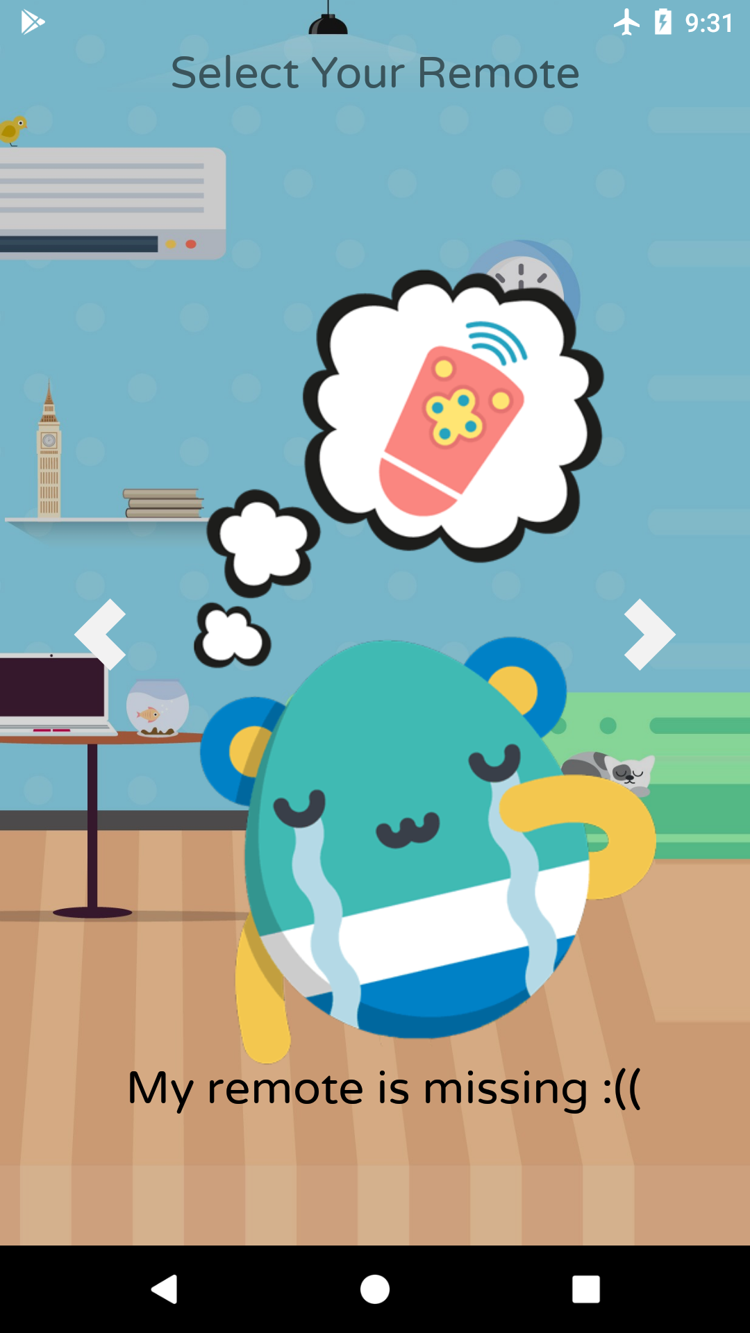 اسکرین شات 1 برنامه Remote Control For Freesat