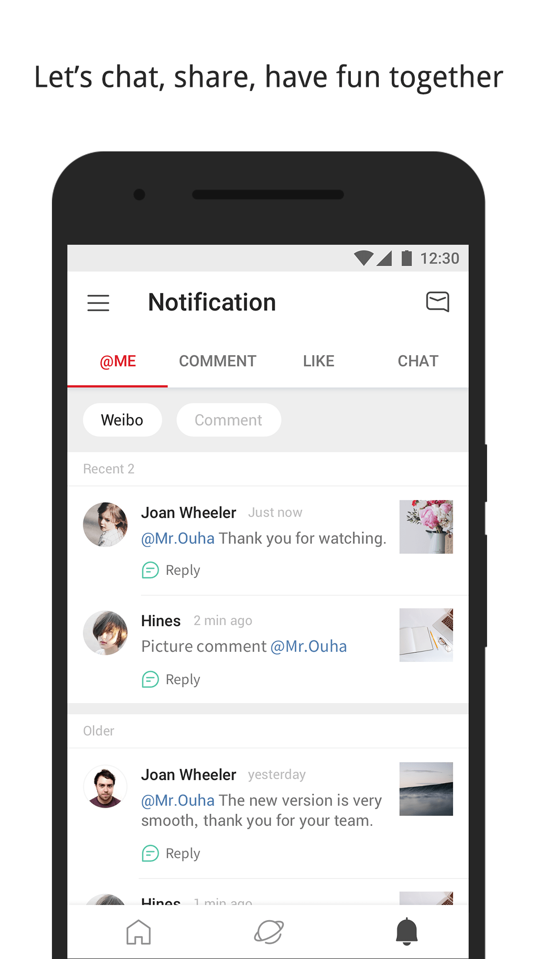 اسکرین شات 3 برنامه Weibo