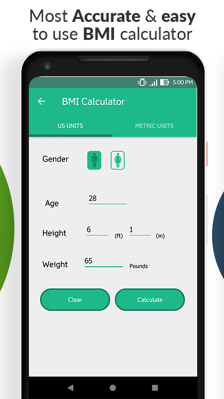 اسکرین شات 4 برنامه Weight Loss Calorie Calculator