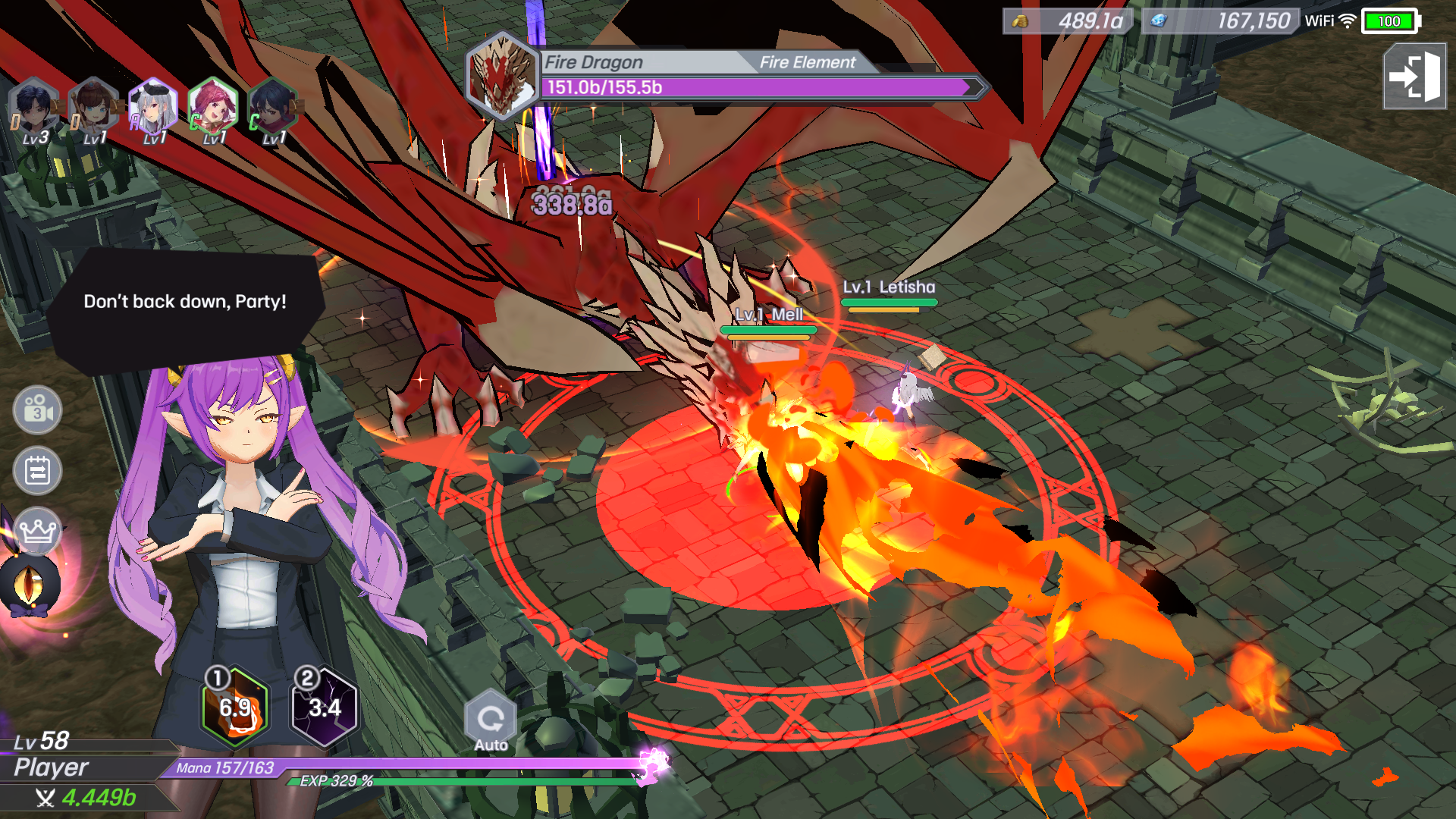 اسکرین شات 8 بازی Idle Dragon Princess : AFK RPG