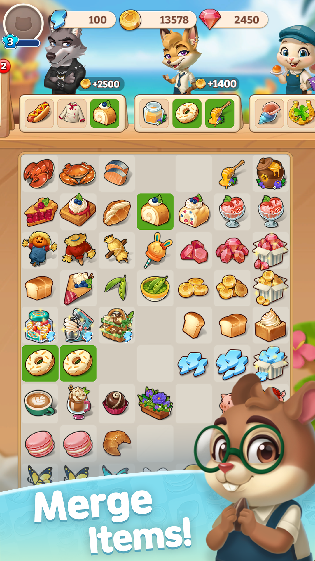 اسکرین شات 3 بازی Merge Town: Puzzle & Story