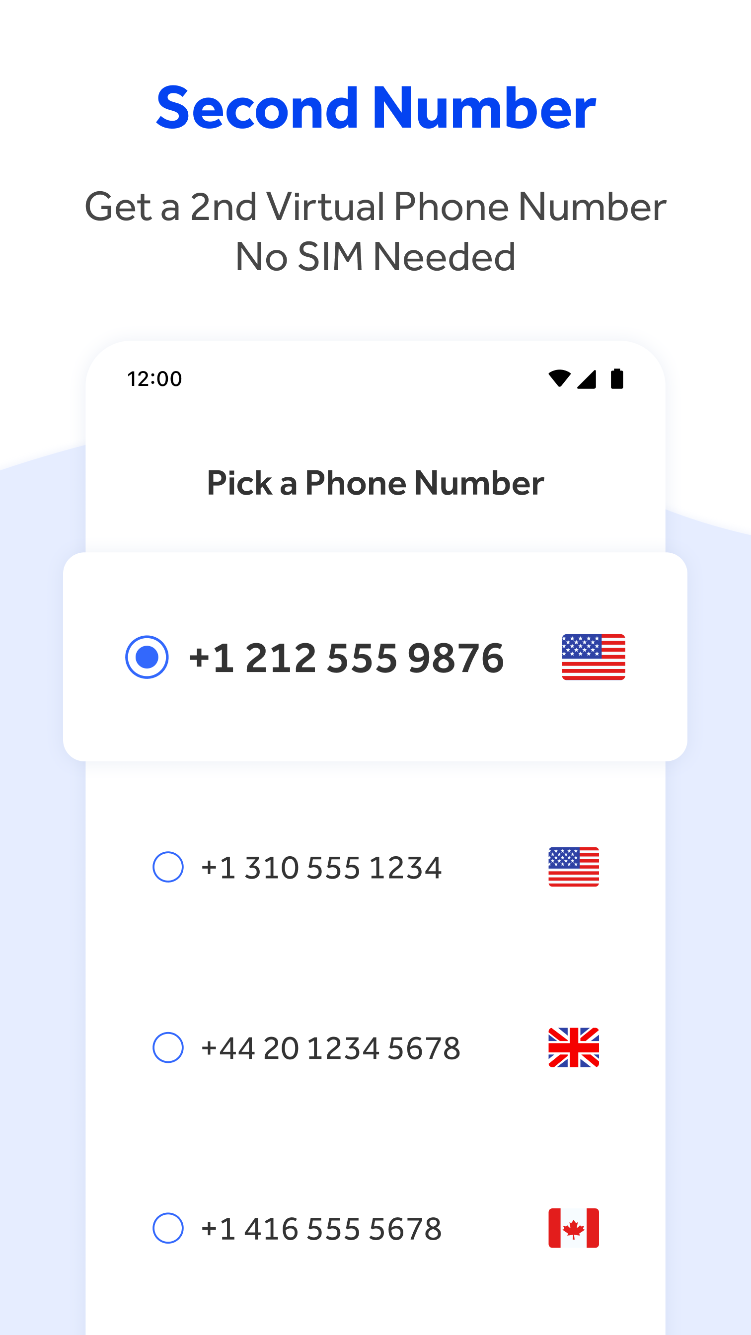 اسکرین شات 5 برنامه WePhone: WiFi Phone Call &Text