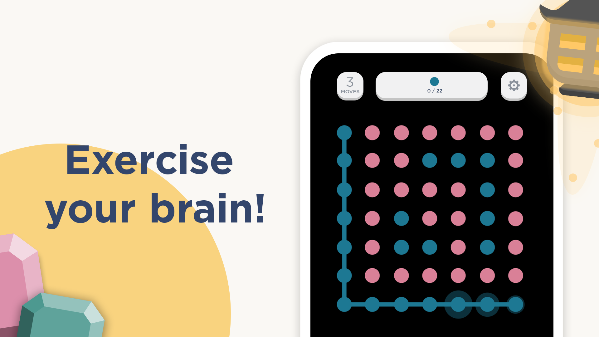 اسکرین شات 4 بازی Two Dots: Brain Puzzle Games