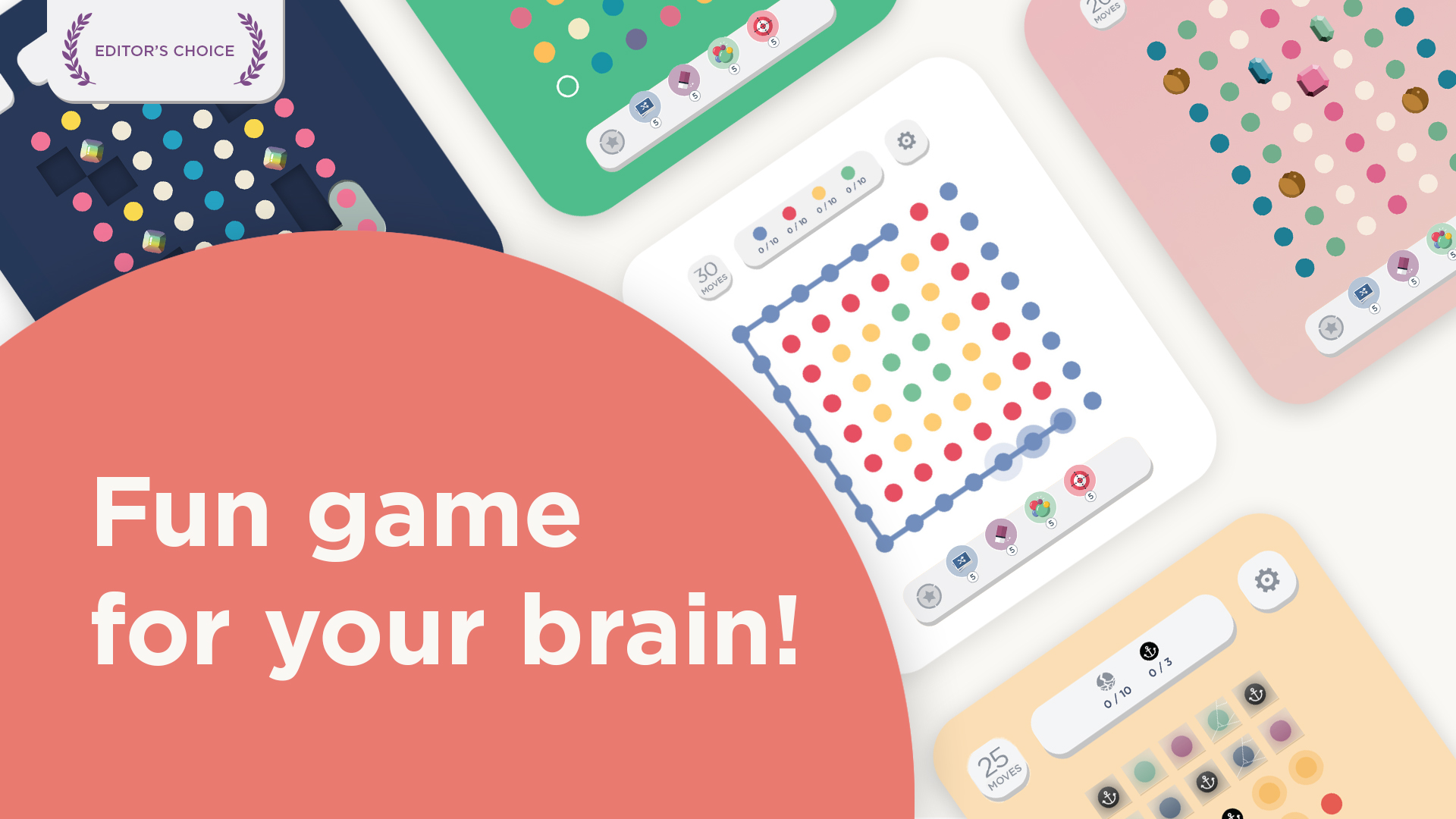 اسکرین شات 1 بازی Two Dots: Brain Puzzle Games