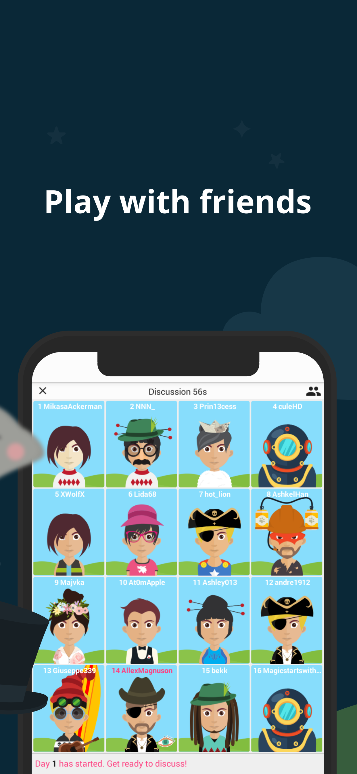 اسکرین شات 3 بازی Wolvesville - Werewolf Online