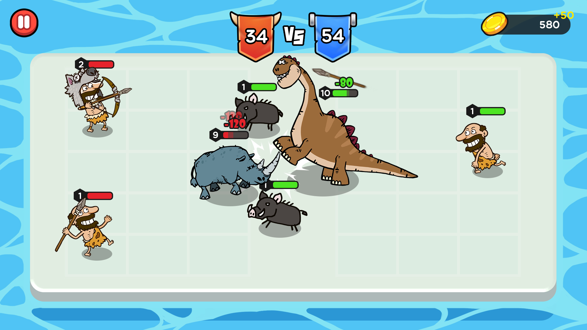اسکرین شات 3 بازی Merge Dinosaur