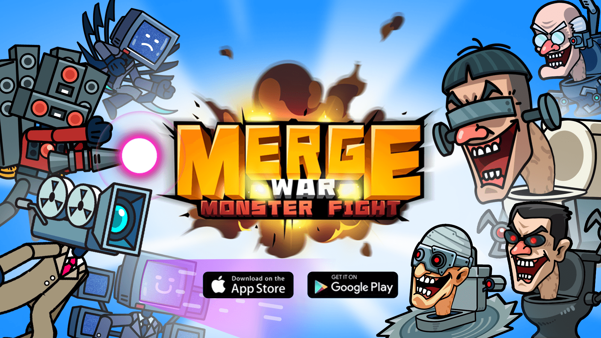 اسکرین شات 5 بازی Merge War Monster Fight