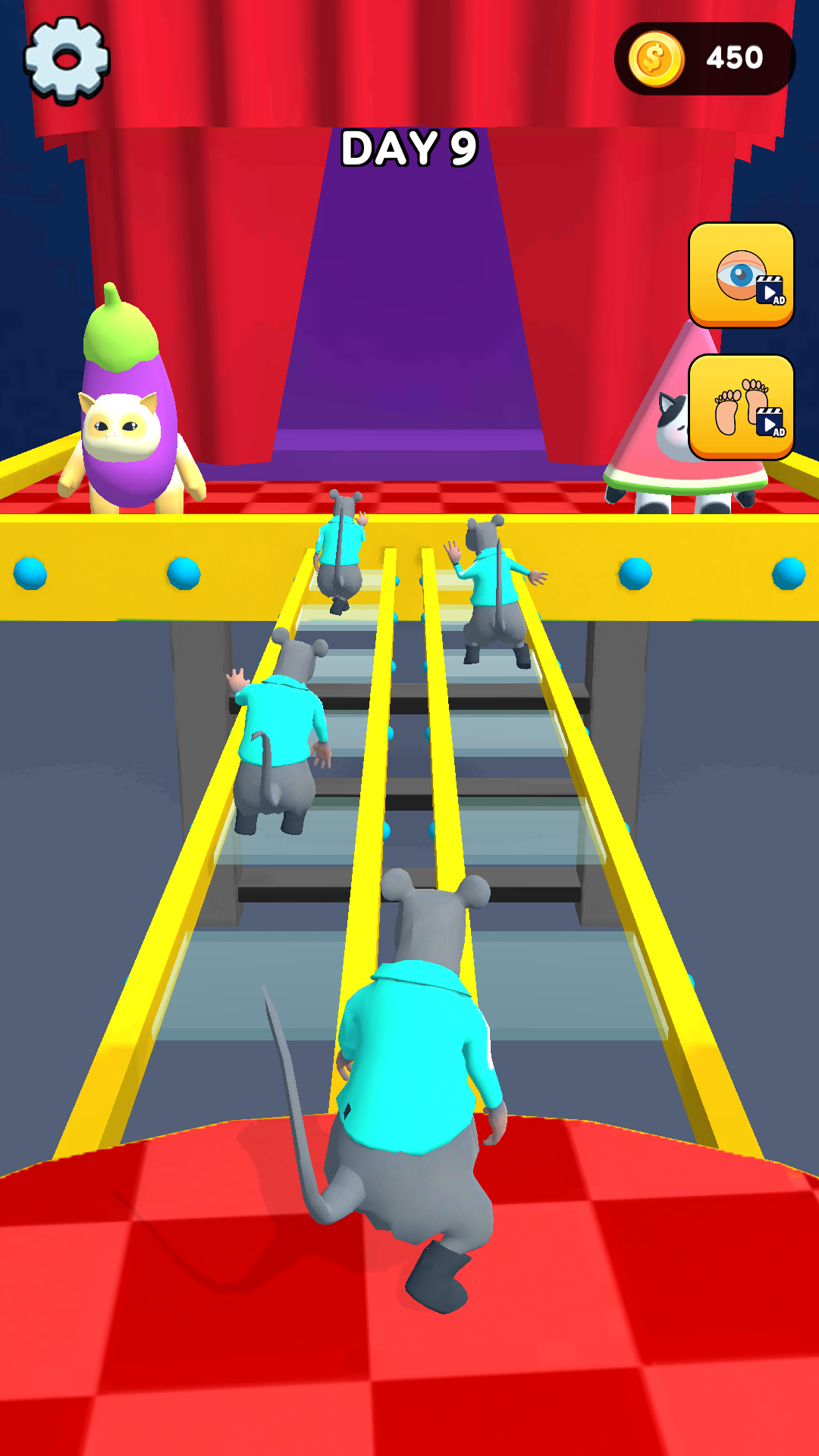 اسکرین شات 4 بازی Rat Dance Survival Master