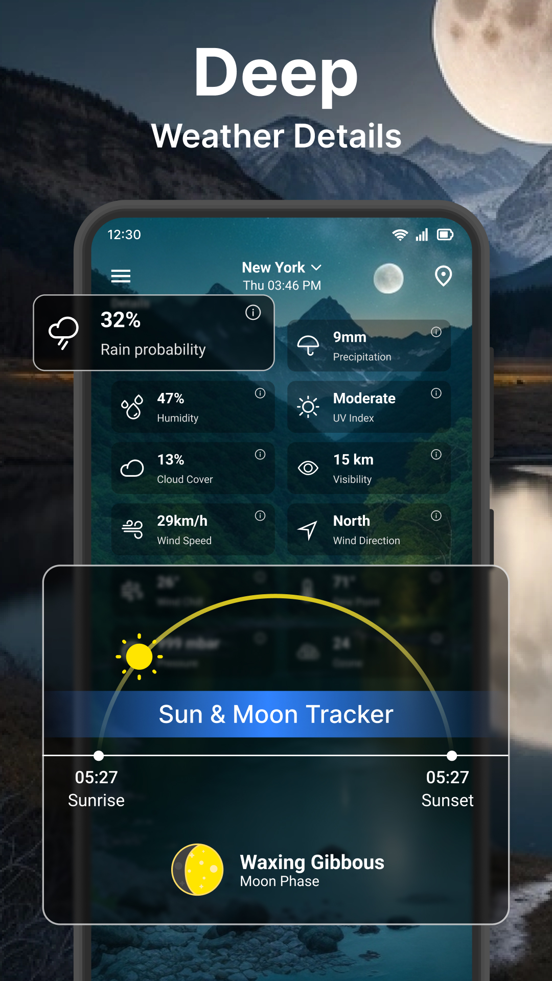 اسکرین شات 5 برنامه Weather forecast