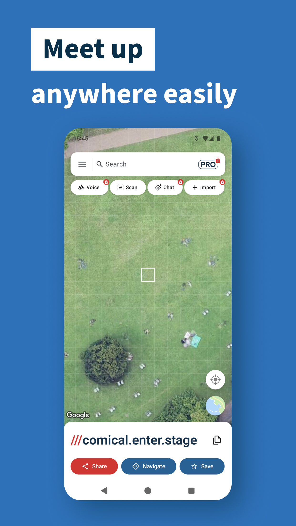 اسکرین شات 3 برنامه what3words: Navigation & Maps