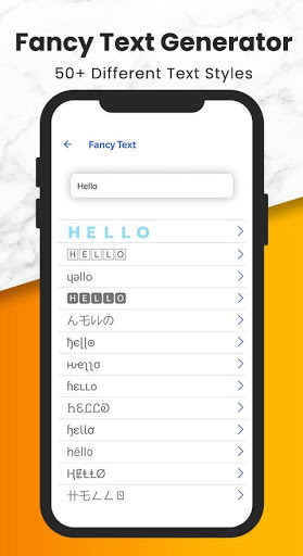 اسکرین شات 5 برنامه Fancy Text + Sticker Maker (WAStickerApps)