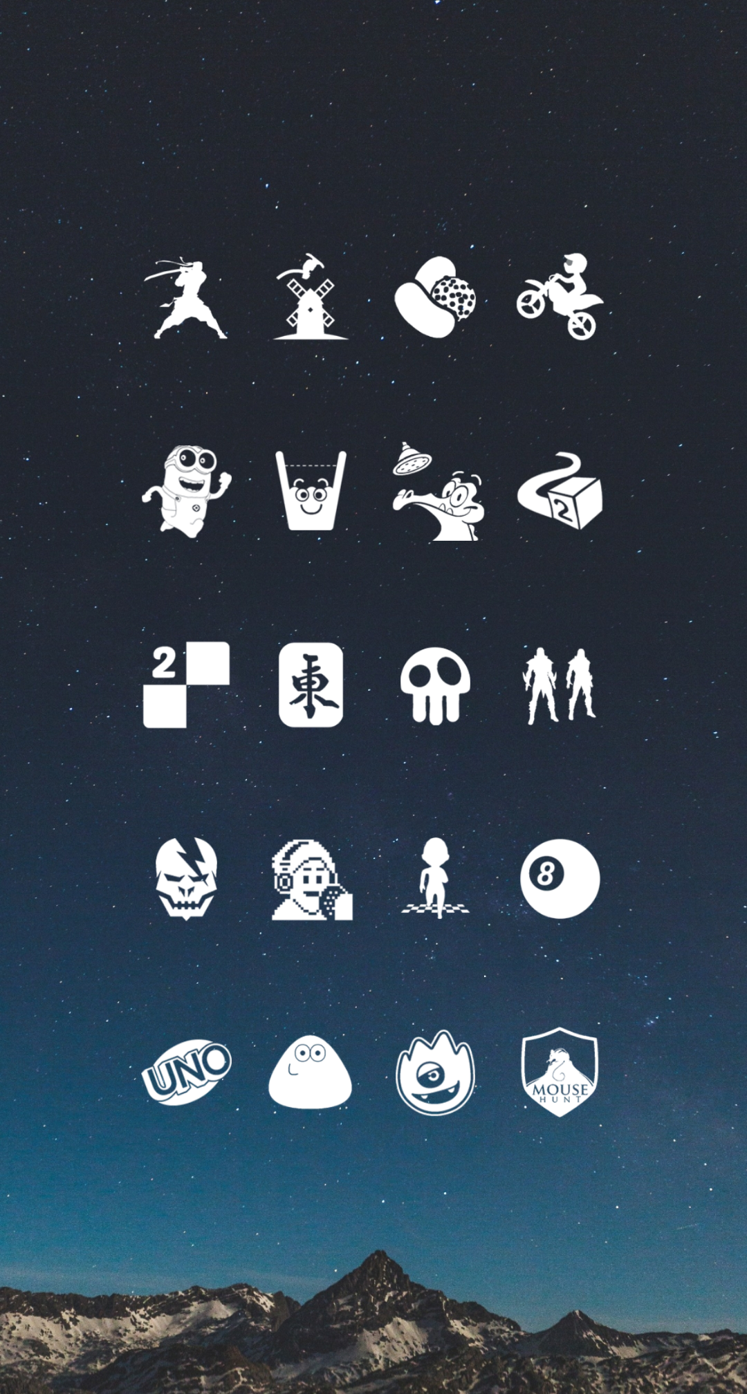 اسکرین شات 3 برنامه Whicons - White Icon Pack