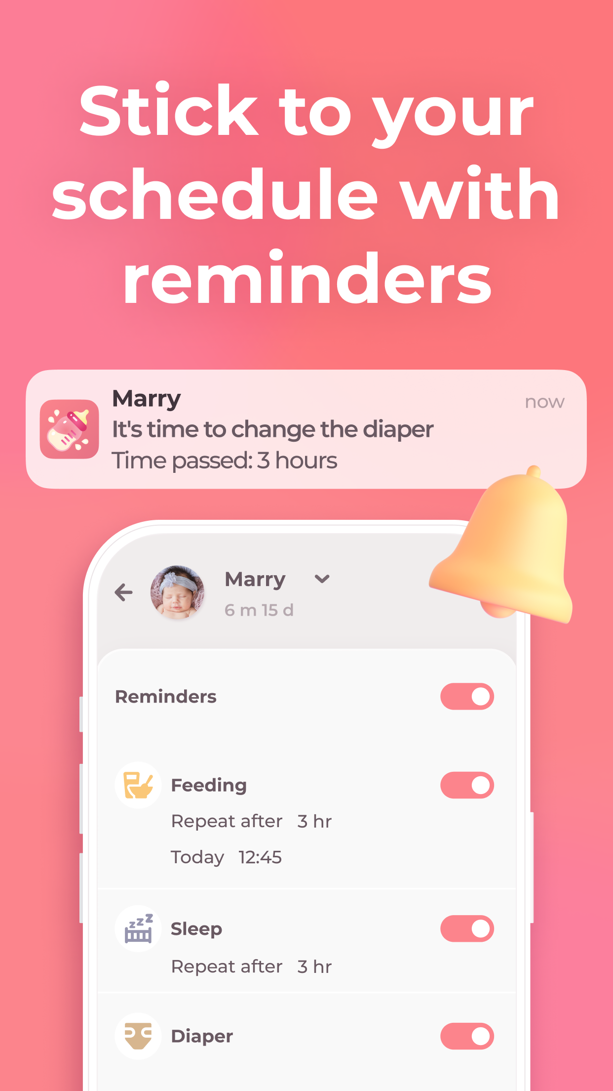 اسکرین شات 4 برنامه Breastfeeding tracker Pump log