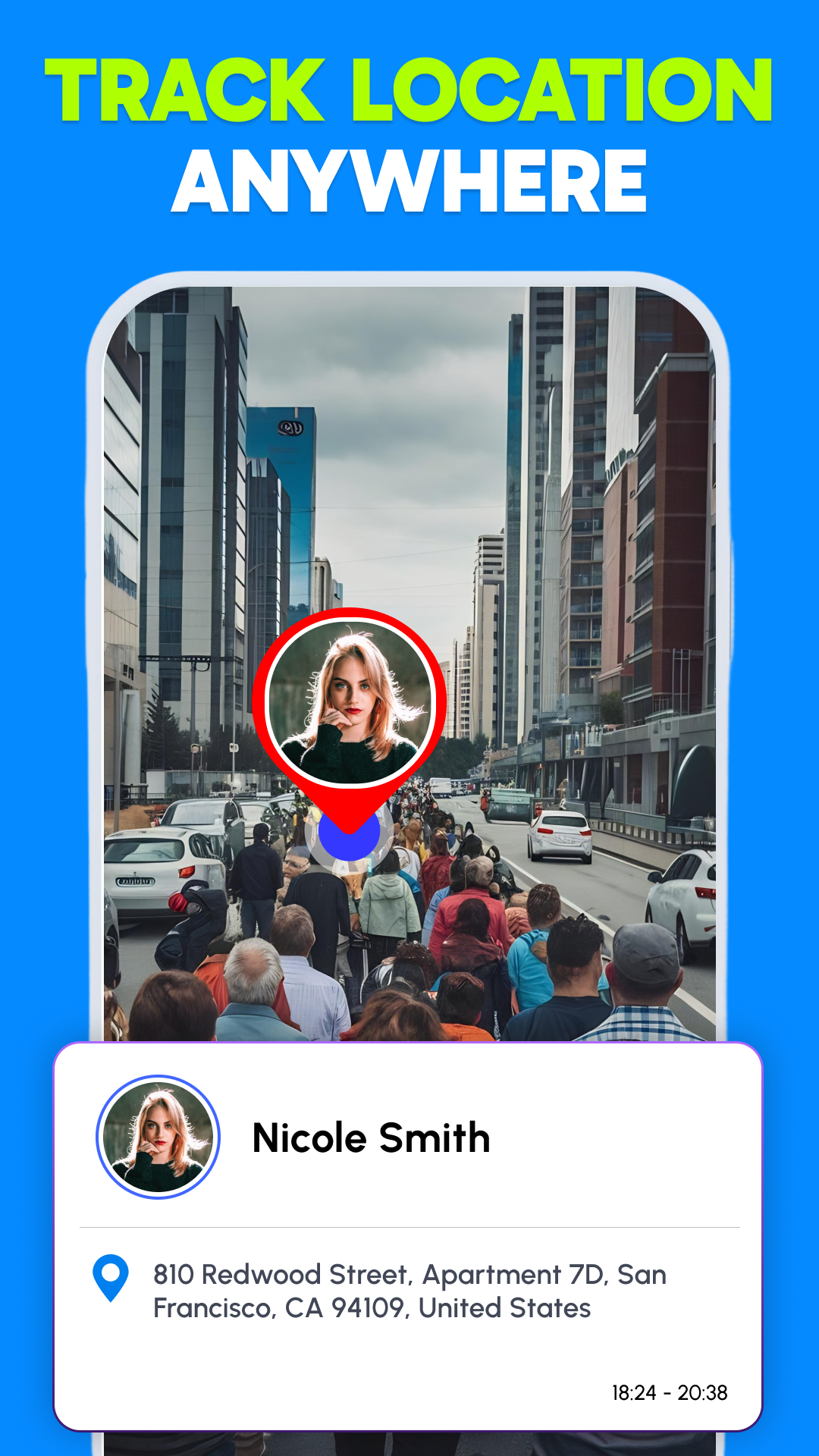 اسکرین شات 4 برنامه GPS Phone Location Tracker