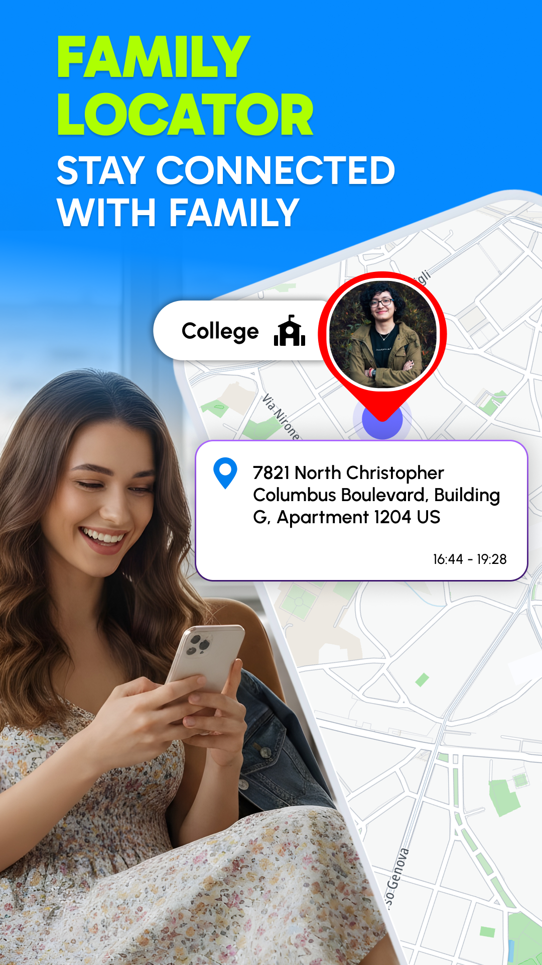 اسکرین شات 1 برنامه GPS Phone Location Tracker