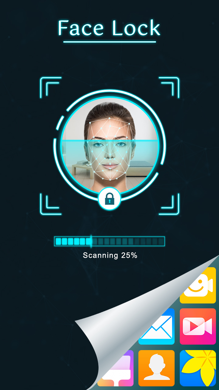 اسکرین شات 8 برنامه FaceLock with App