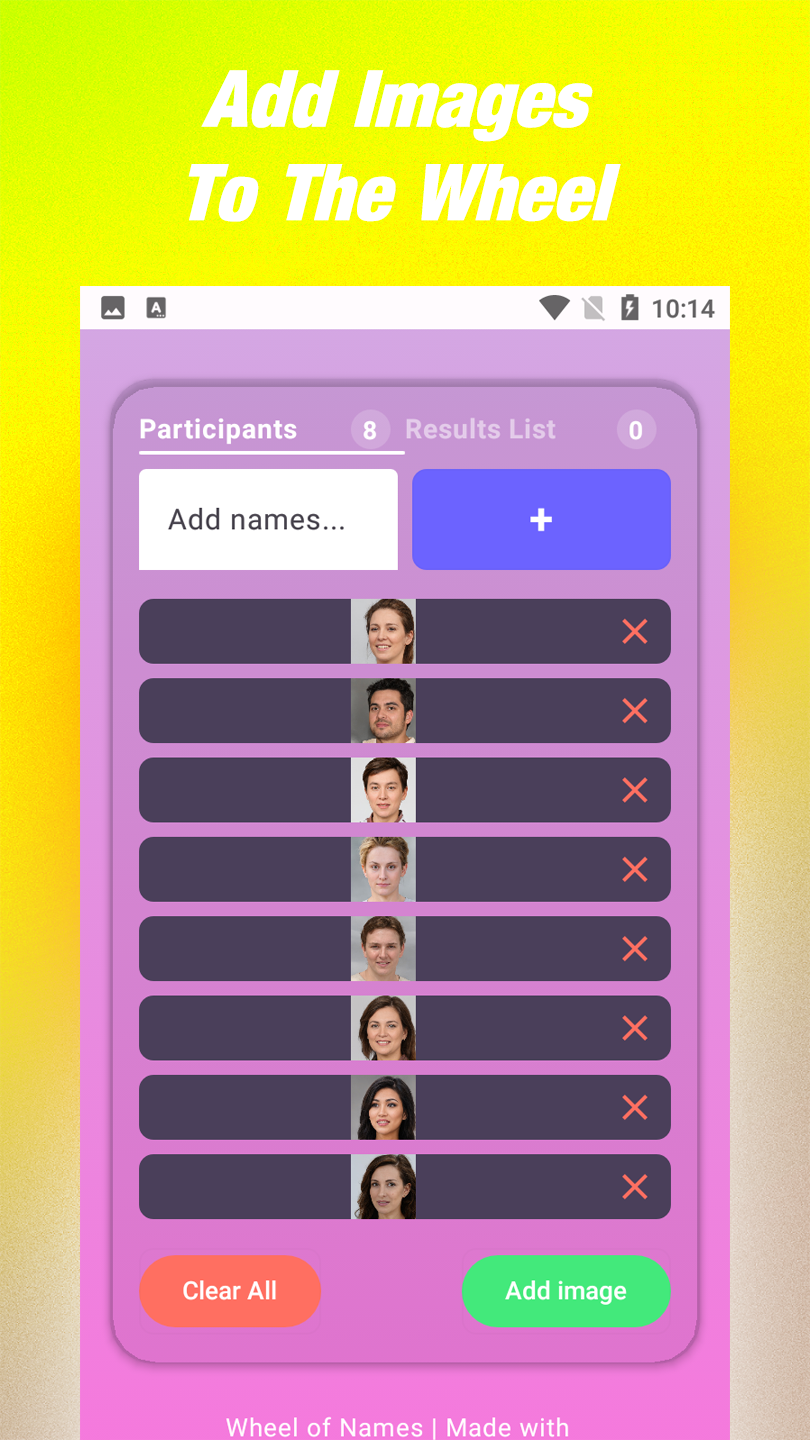 اسکرین شات 7 برنامه Spin the Wheel