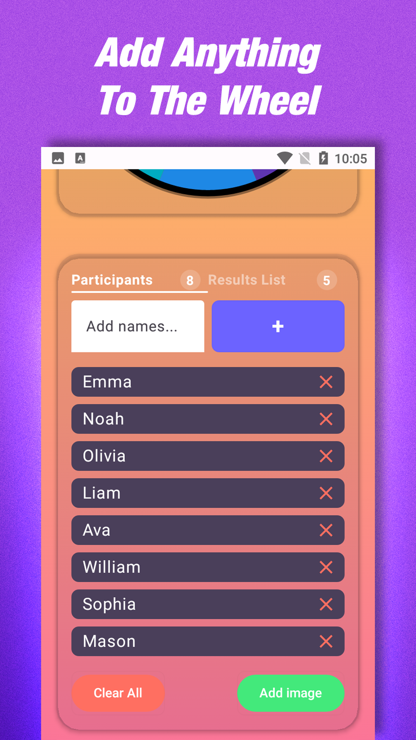اسکرین شات 6 برنامه Spin the Wheel