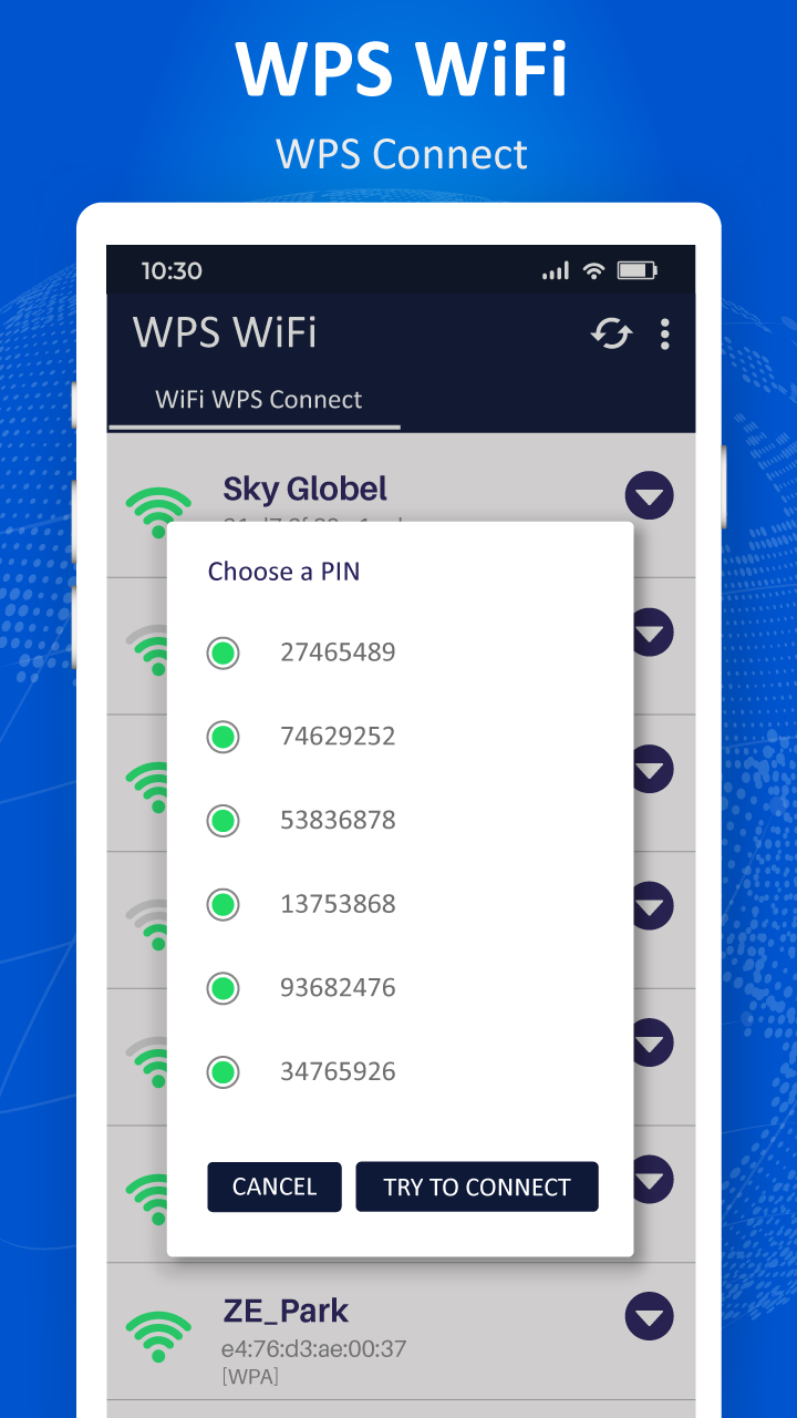 اسکرین شات 6 برنامه WiFi WPS Connect -WiFi Connect
