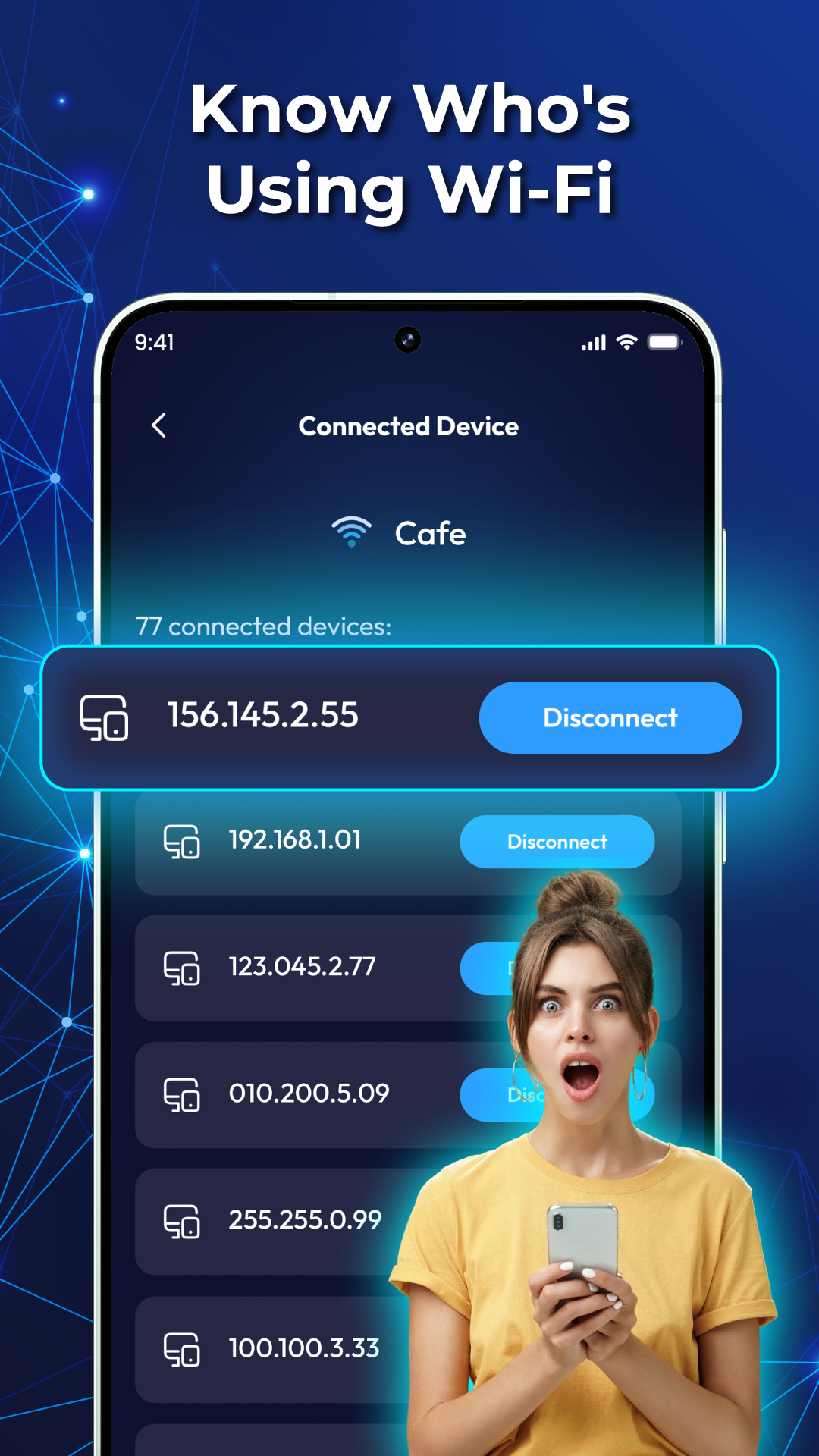 اسکرین شات 5 برنامه WiFi Signal - WiFi Analyzer