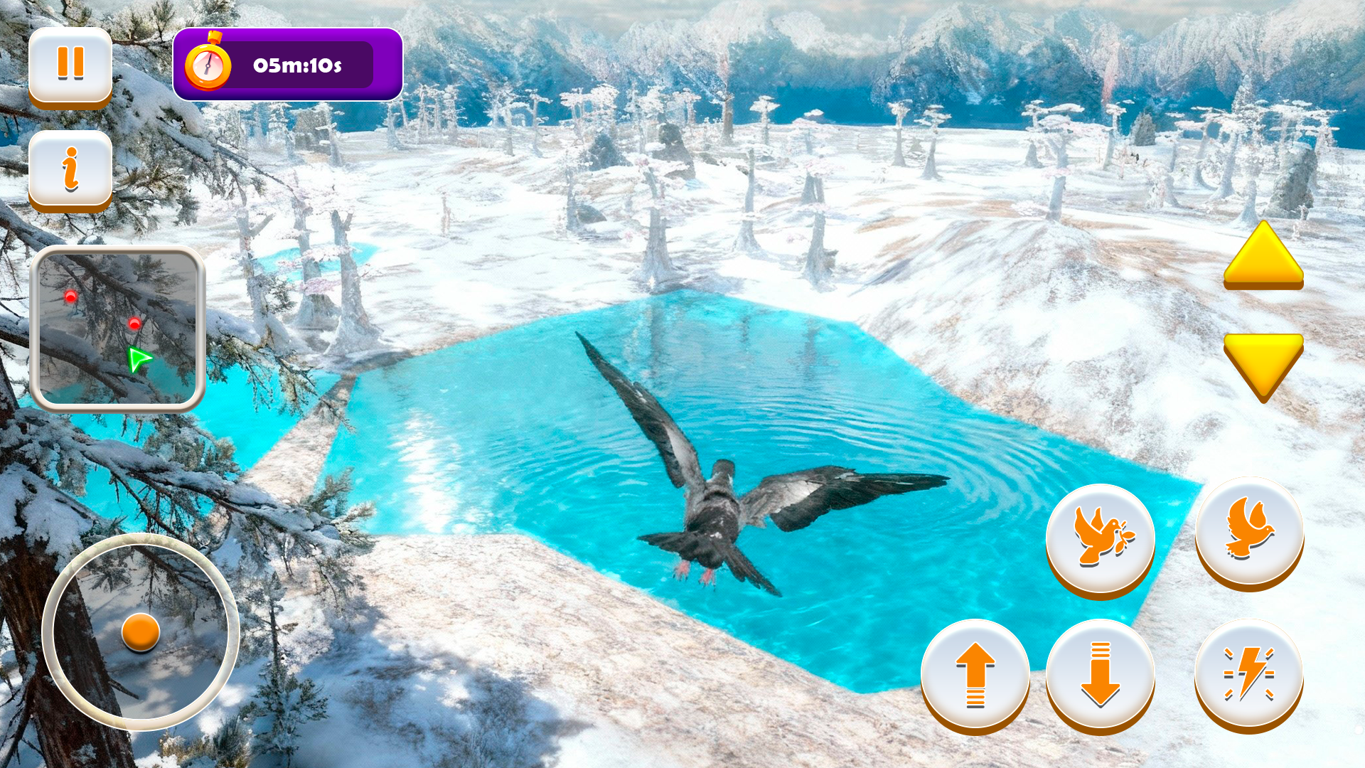 اسکرین شات 4 بازی Pigeon Games - Bird Simulator