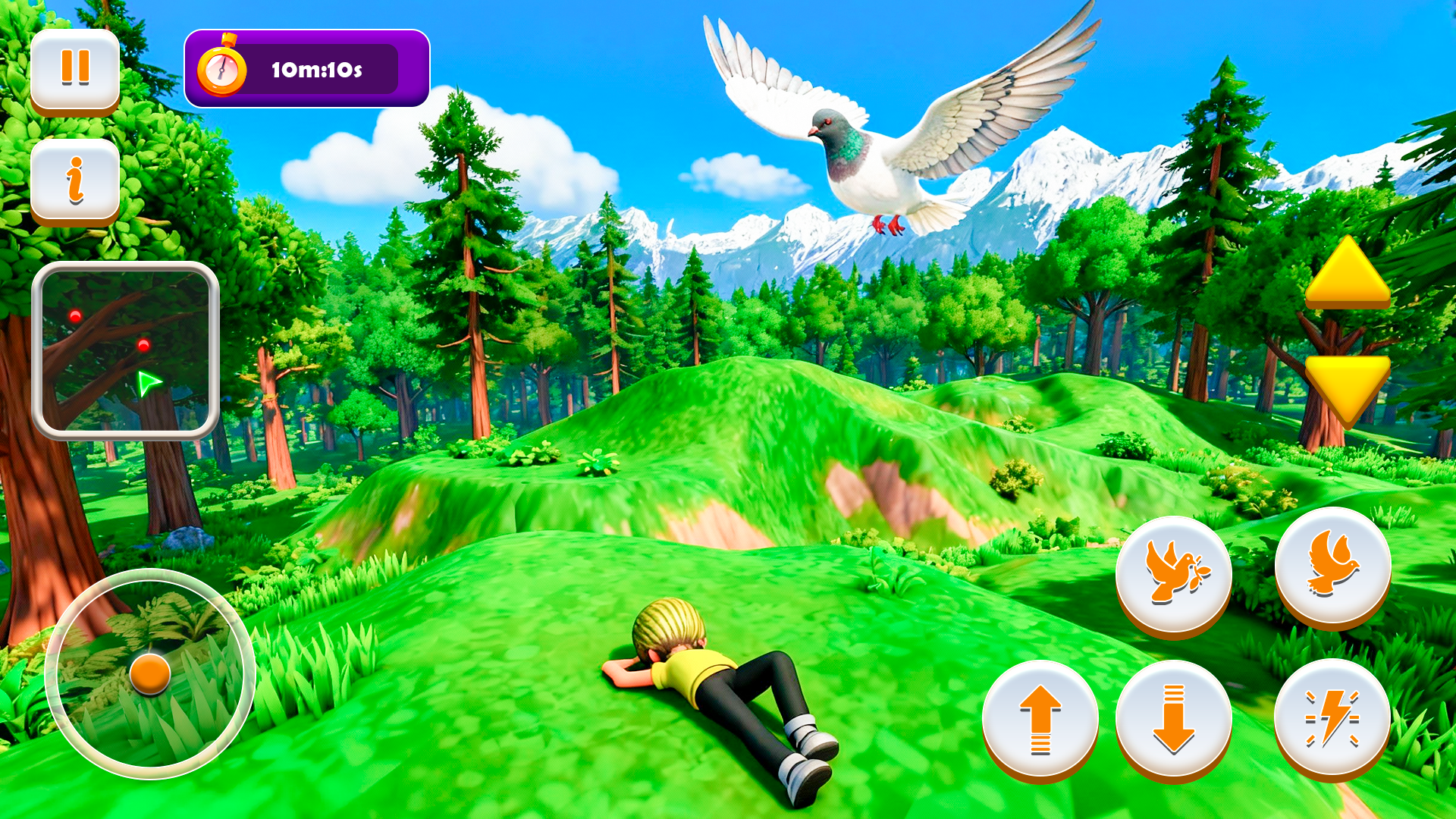 اسکرین شات 5 بازی Pigeon Games - Bird Simulator