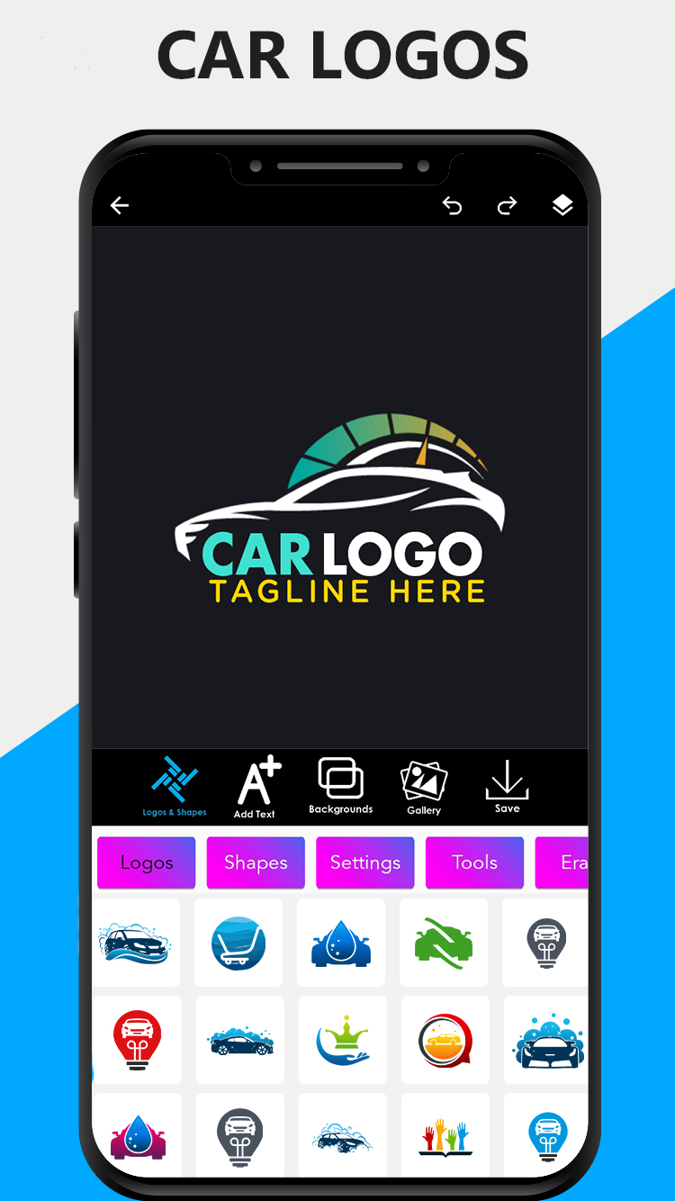 اسکرین شات 8 برنامه Logo Maker : 3D Logo Designer