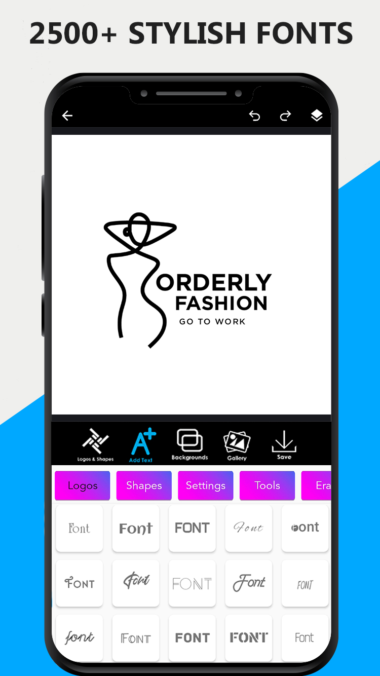 اسکرین شات 5 برنامه Logo Maker : 3D Logo Designer