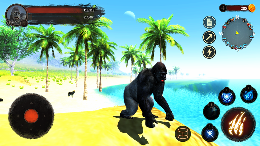اسکرین شات 1 بازی The Gorilla