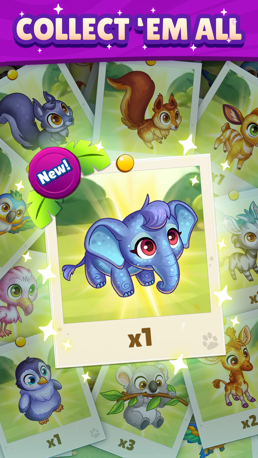 اسکرین شات 4 بازی Paradise Paws: Merge Animals