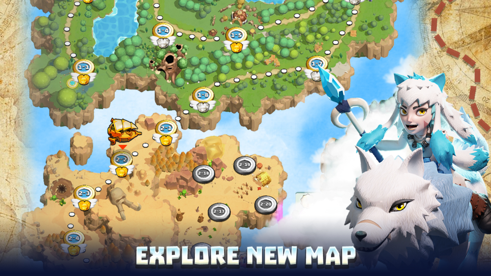 اسکرین شات 6 بازی Wild Sky TD: Tower Defense RPG