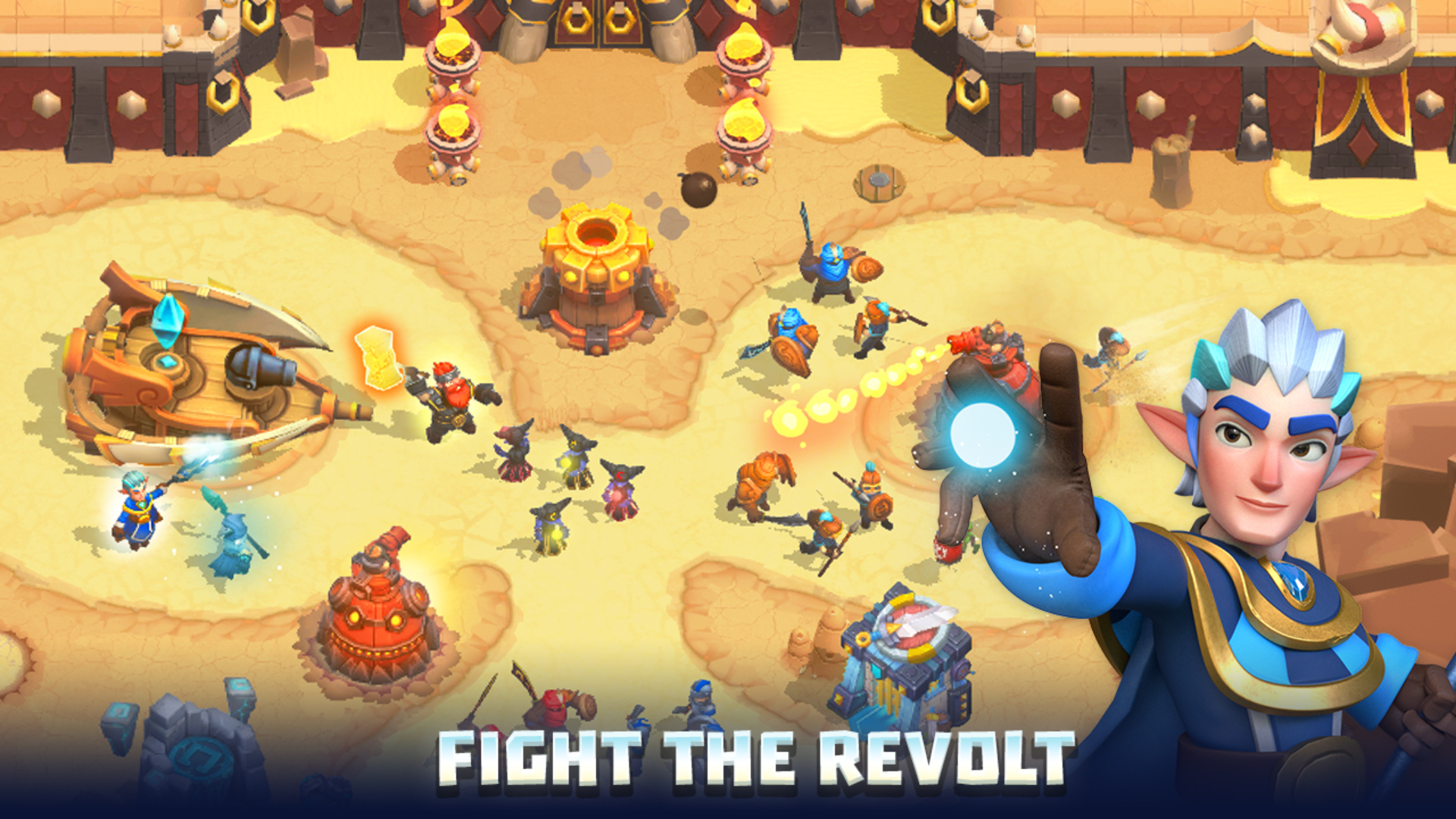 اسکرین شات 8 بازی Wild Sky TD: Tower Defense RPG