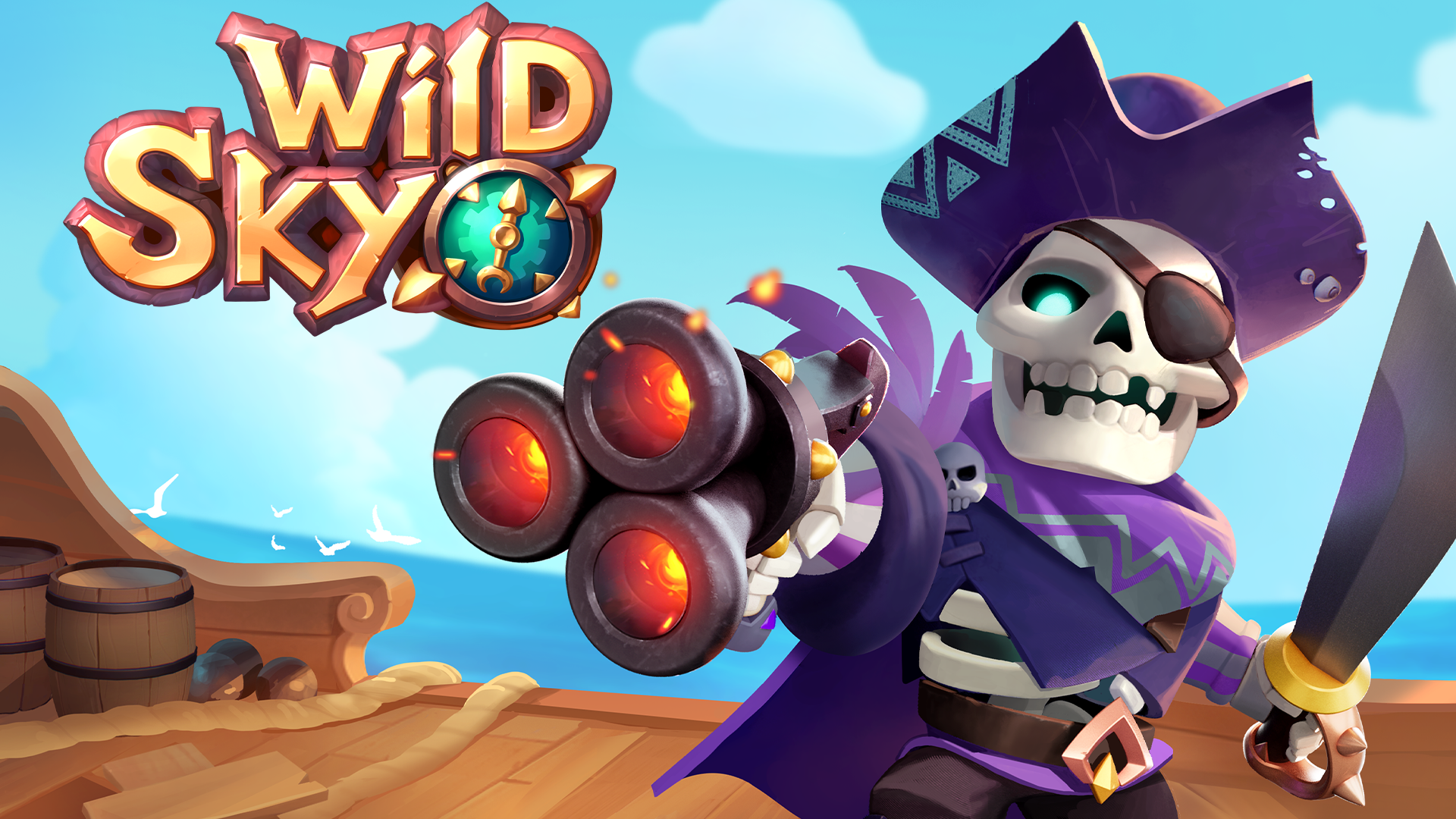 اسکرین شات 1 بازی Wild Sky TD: Tower Defense RPG