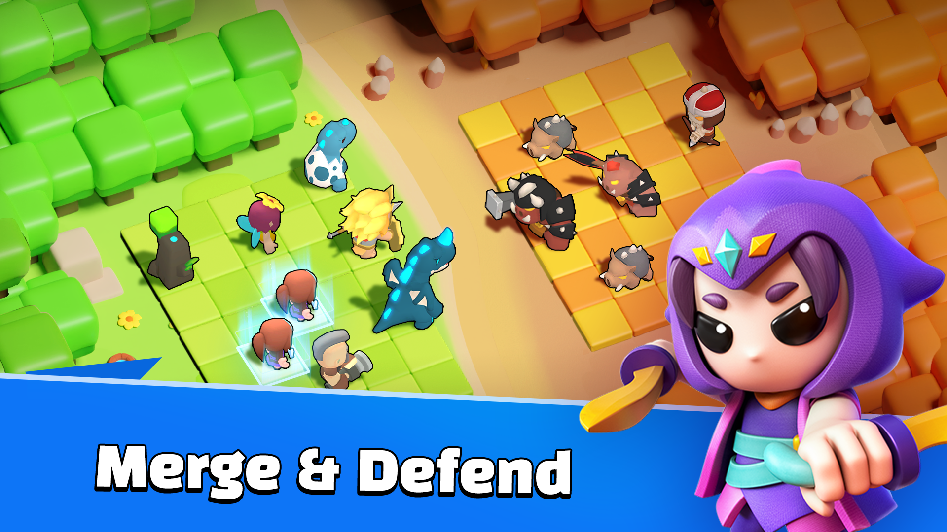 اسکرین شات 2 بازی Merge War: Super Legion Master