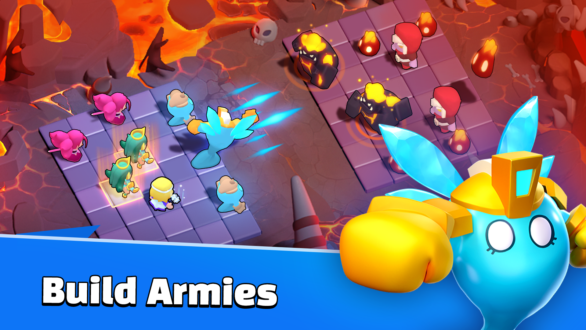 اسکرین شات 5 بازی Merge War: Super Legion Master