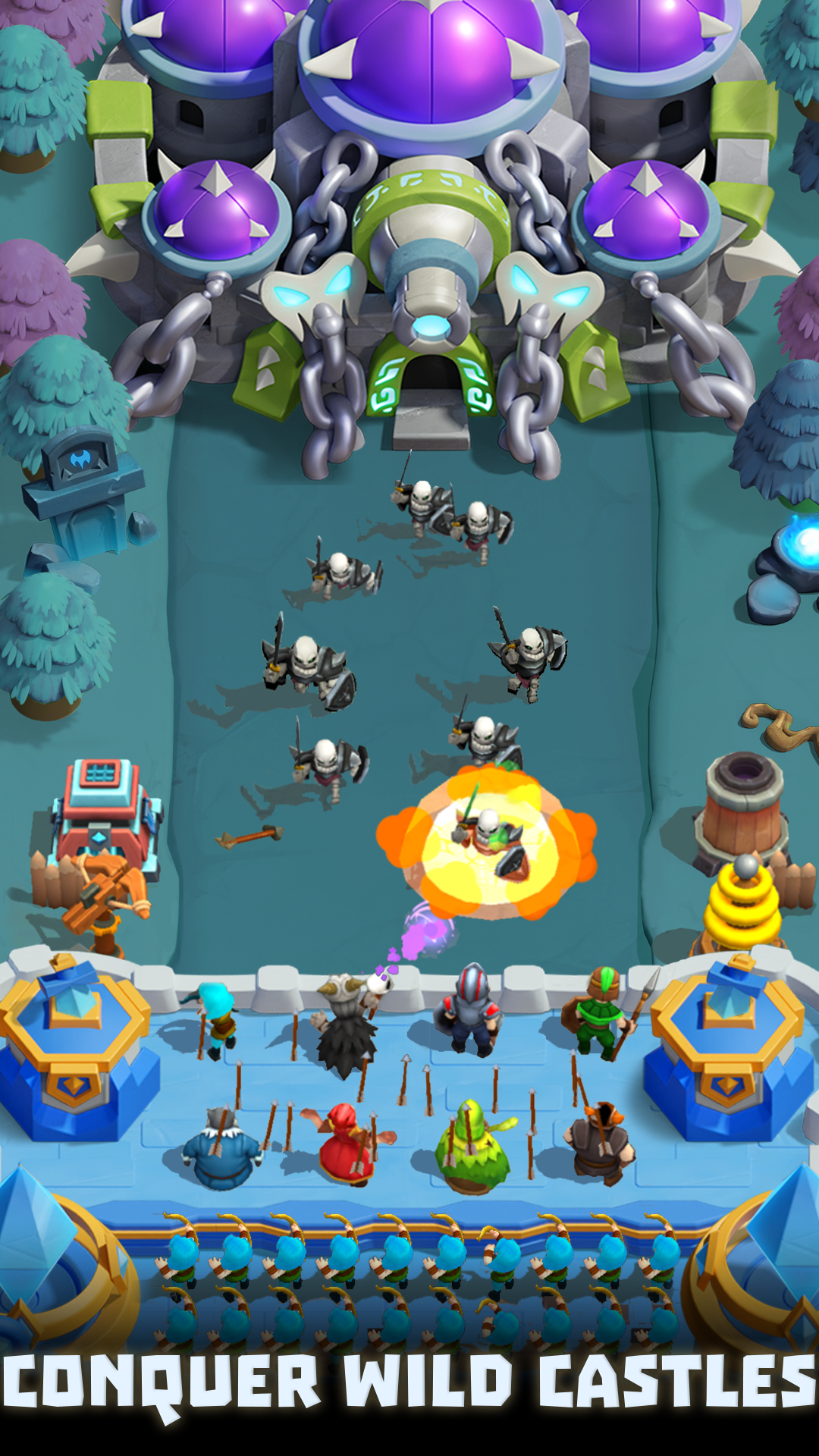 اسکرین شات 7 بازی Wild Castle: Tower Defense TD
