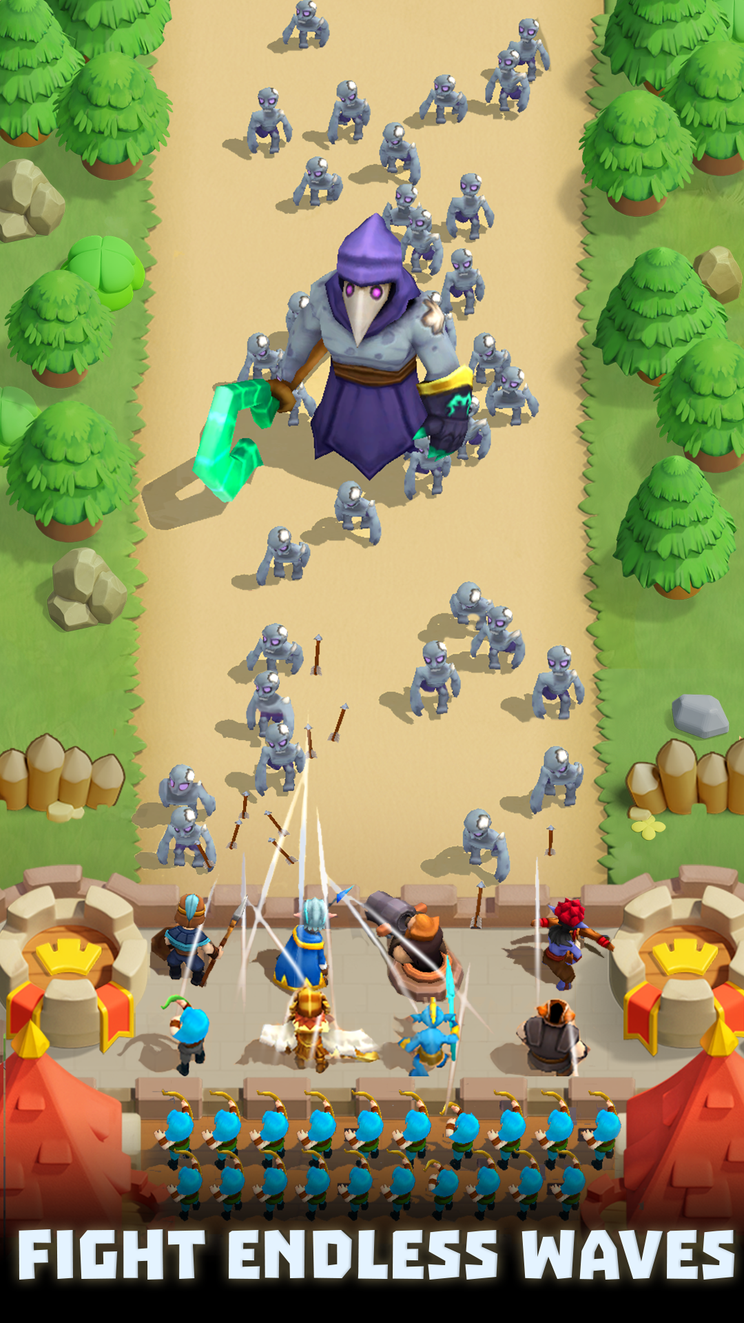 اسکرین شات 5 بازی Wild Castle: Tower Defense TD