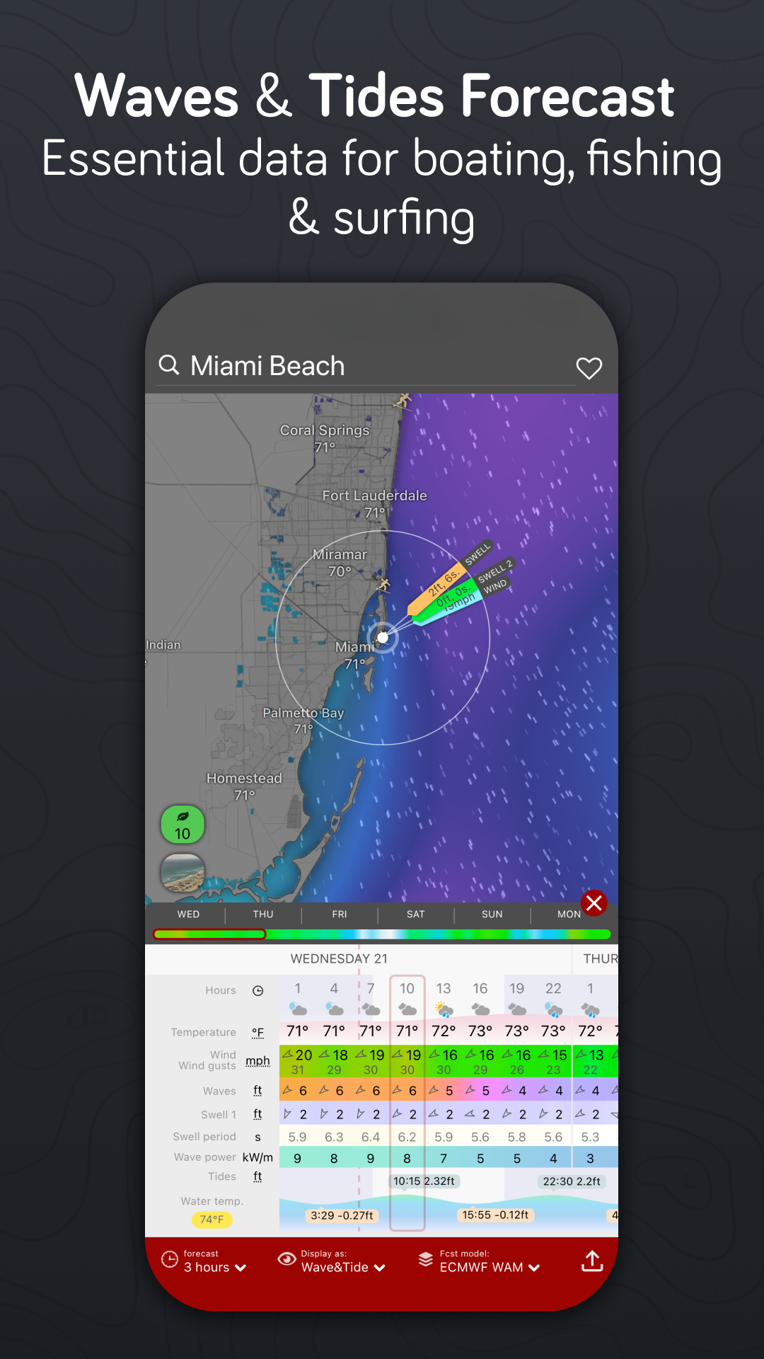 اسکرین شات 7 برنامه Windy.com - Weather Forecast