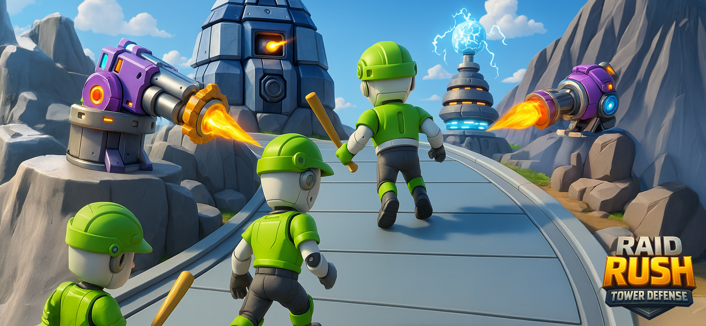 اسکرین شات 8 بازی Raid Rush: Tower Defense TD