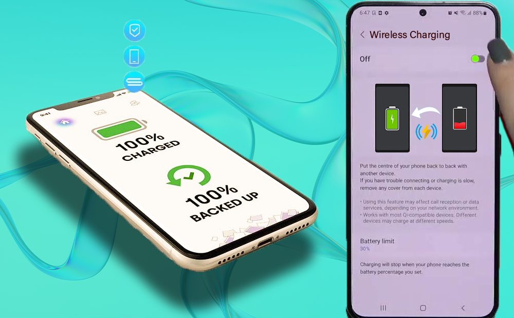اسکرین شات 3 برنامه Wireless Reverse Charging