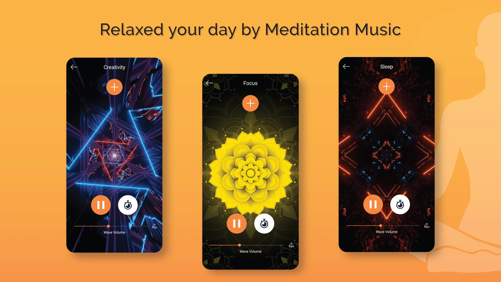 اسکرین شات 3 برنامه Meditation Music - Yoga, Relax